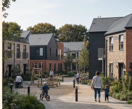 Detail image extracted from the Evidence for Housing Needs Analysis applied intelligence briefing.