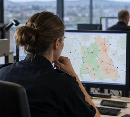 Detail image extracted from the Optimising emergency response hub locations applied intelligence briefing.