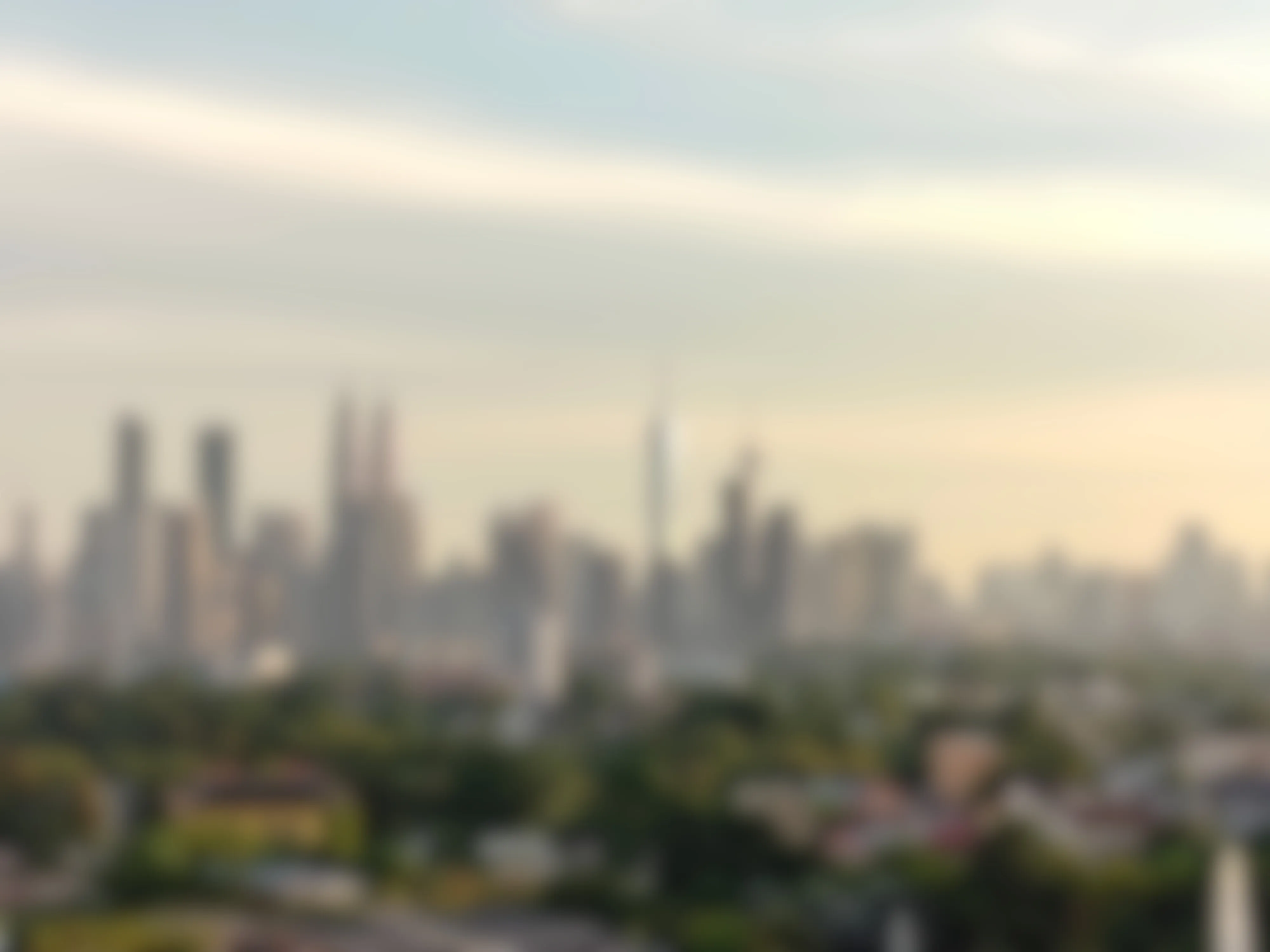 Cityscape representing local government planning.